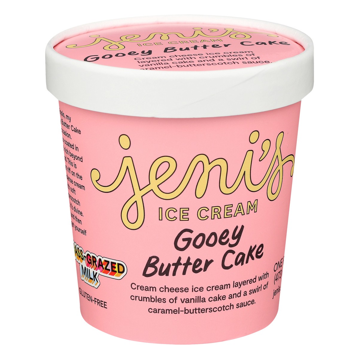 slide 2 of 9, Jeni's Gooey Butter Cake Ice Cream 1 pt, 16 oz