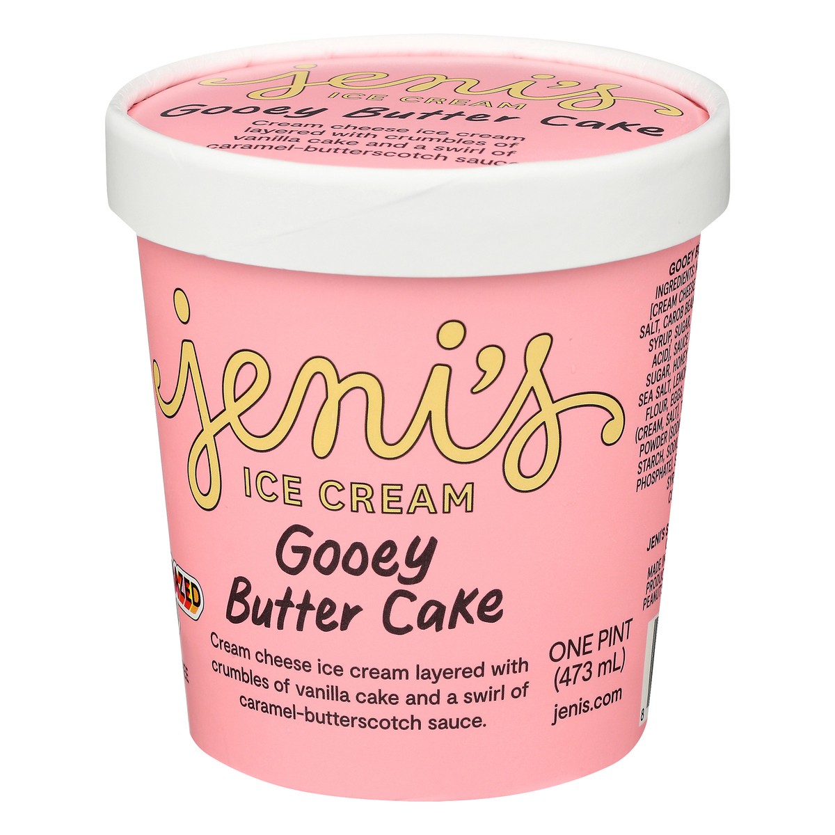 slide 3 of 9, Jeni's Gooey Butter Cake Ice Cream 1 pt, 16 oz