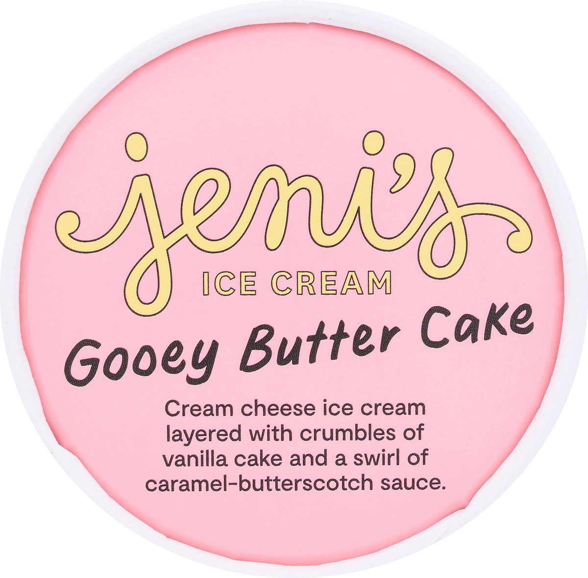 slide 9 of 9, Jeni's Gooey Butter Cake Ice Cream 1 pt, 16 oz