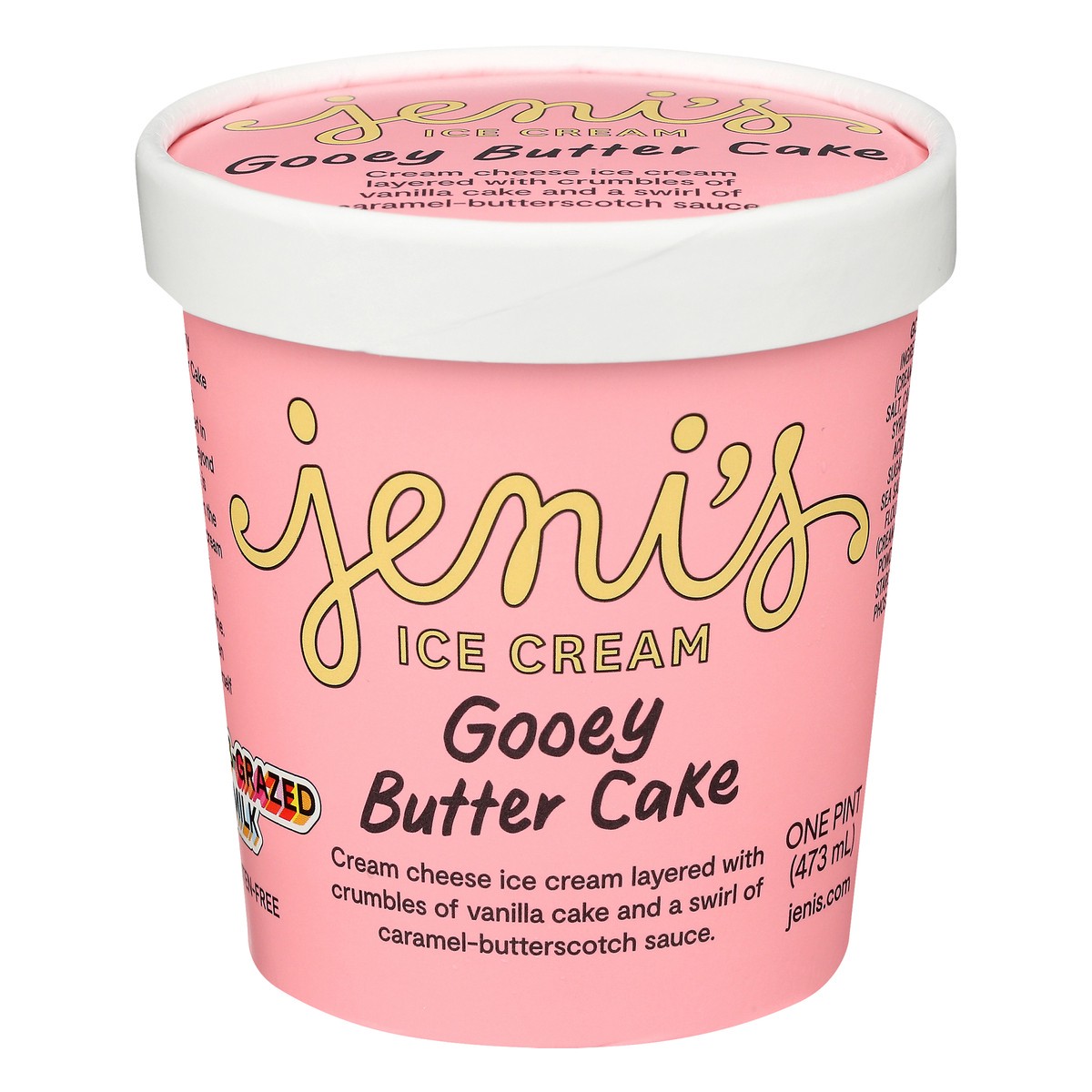 slide 1 of 9, Jeni's Gooey Butter Cake Ice Cream 1 pt, 16 oz