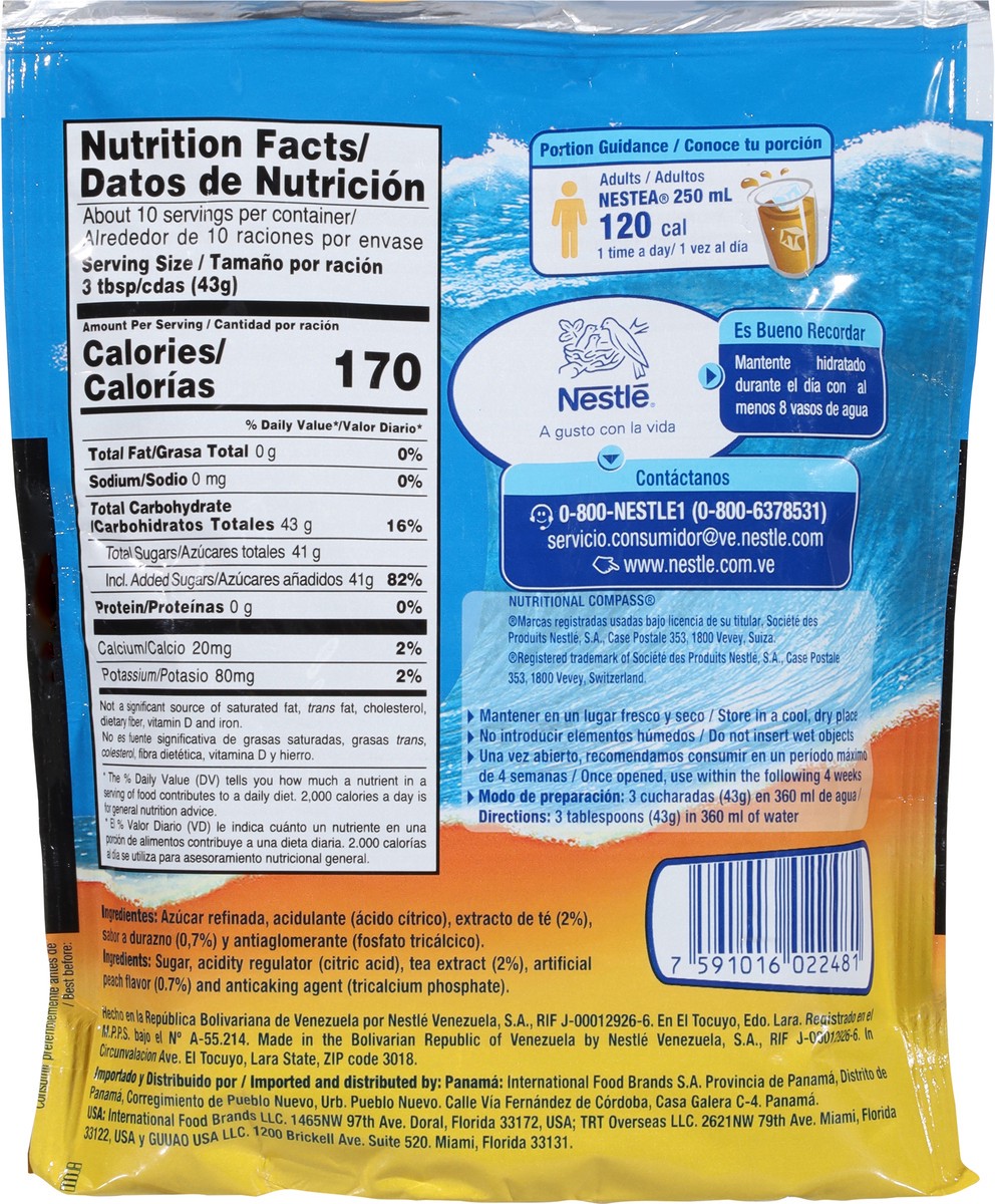 slide 12 of 13, Nestea Peach Iced Tea 15.8 oz, 15.8 oz