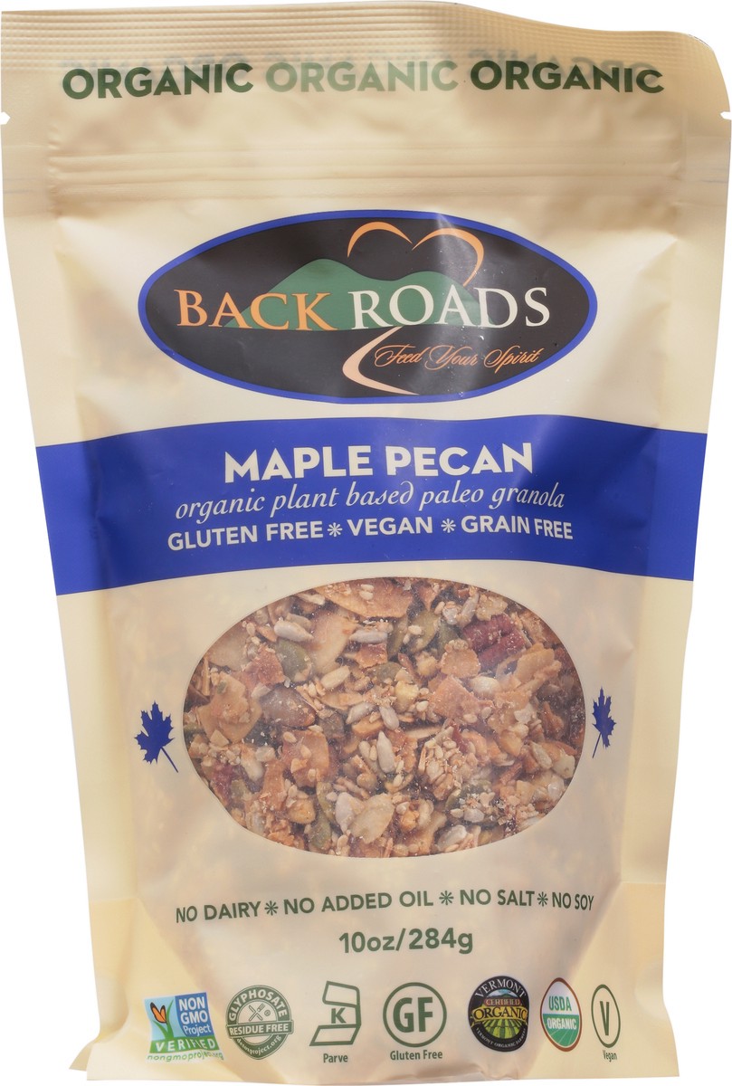 slide 10 of 14, Back Roads Maple Pecan Granola 10 oz, 10 oz