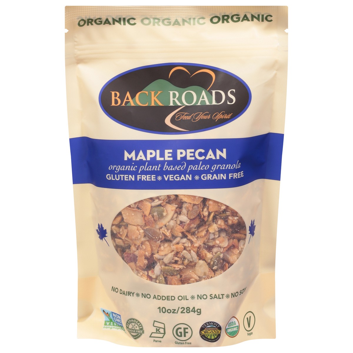 slide 14 of 14, Back Roads Maple Pecan Granola 10 oz, 10 oz