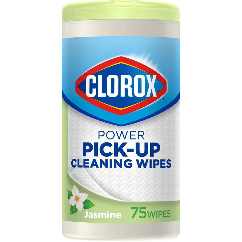 slide 1 of 29, Clorox Multi-Purpose Paper Towel Wipes, Jasmine Scent, 75 ct