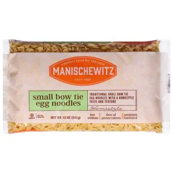 Manischewitz Bow Tie Small Egg Noodles 12 oz