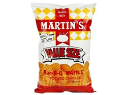 Martin's Bar-B-Q Waffle Chips