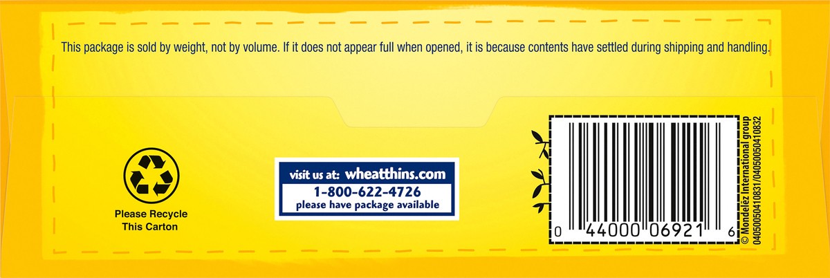 slide 10 of 15, Wheat Thins Original Snacks, Whole Grain Wheat Crackers, Snack Crackers, Family Size, 14 oz, 14 oz