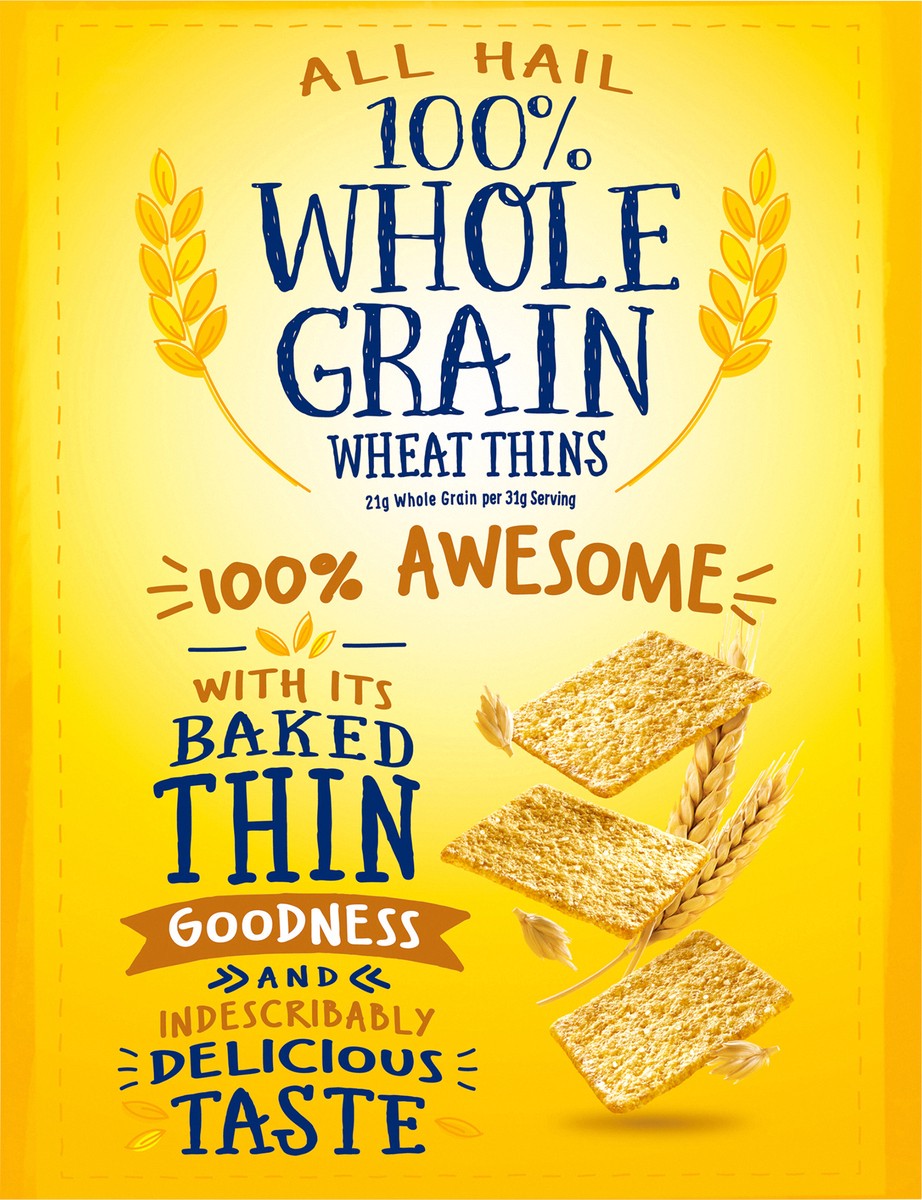 slide 4 of 15, Wheat Thins Original Snacks, Whole Grain Wheat Crackers, Snack Crackers, Family Size, 14 oz, 14 oz