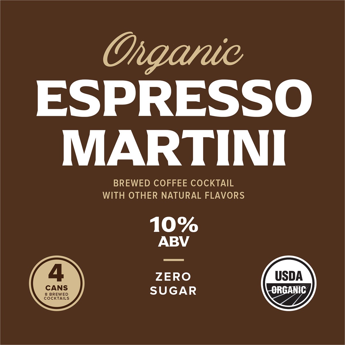 slide 8 of 8, Crook & Marker Espresso Martini  4 - 11.5 fl oz cans, 11.5 oz