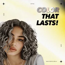 Schwarzkopf got2b Metallics Permanent Hair Dye, M72 Dusty Silver, Hair Color for Women & Men