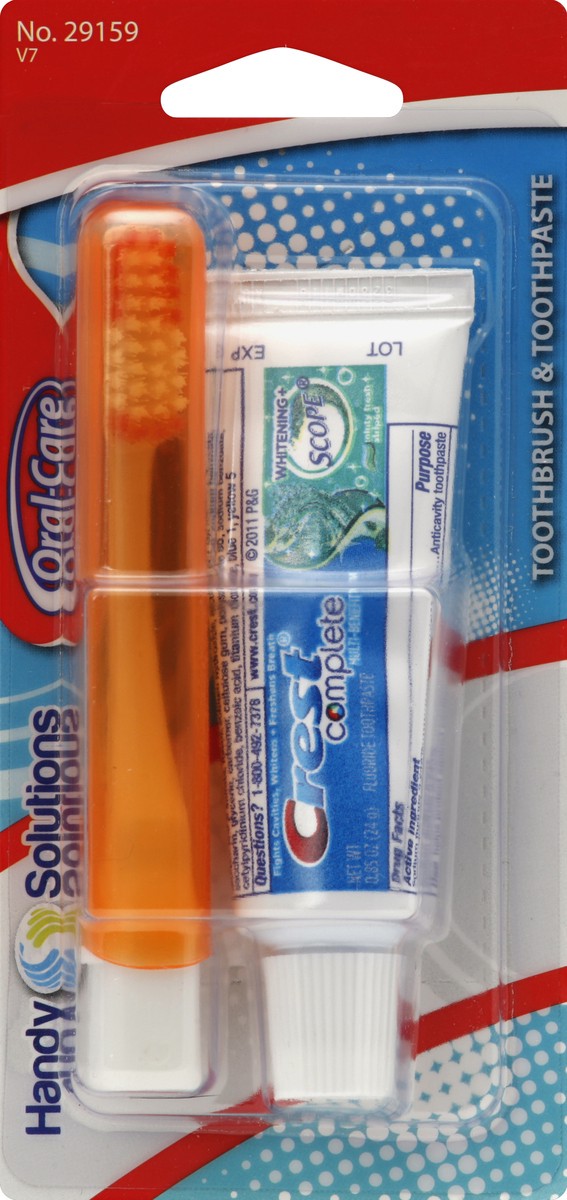 slide 2 of 2, Crest Toothpaste & Toothbrush Kit, 1 ct