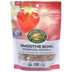 Nature's Path Organic Smoothie Bowl Superfood Granola 9.5 oz