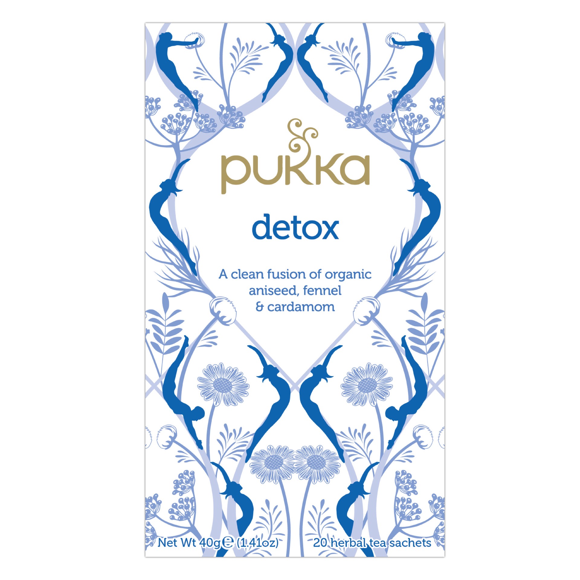 slide 1 of 9, Pukka Organic Herbal Tea Detox Aniseed & Fennel, 20 Tea Bags - 20 ct, 20 ct