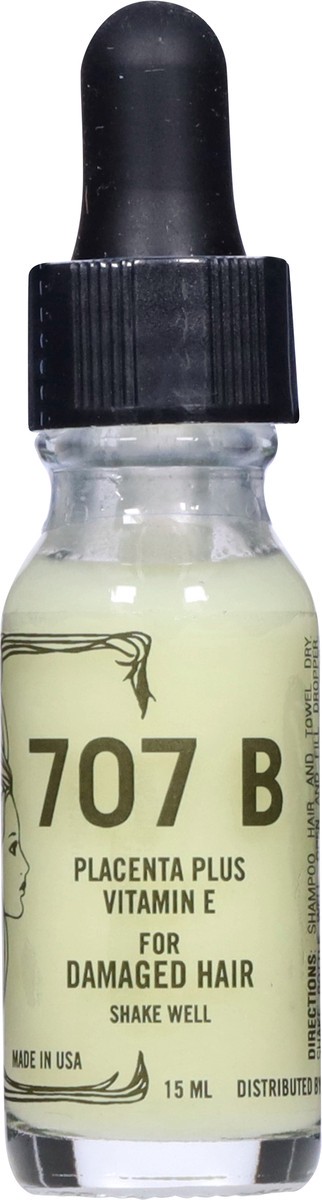 slide 4 of 12, 707 B for Damaged Hair Placenta Plus Vitamin E 15 ml, 15 ml