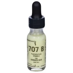 707 B for Damaged Hair Placenta Plus Vitamin E 15 ml