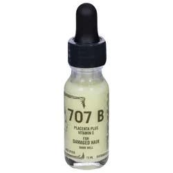 707 B for Damaged Hair Placenta Plus Vitamin E 15 ml