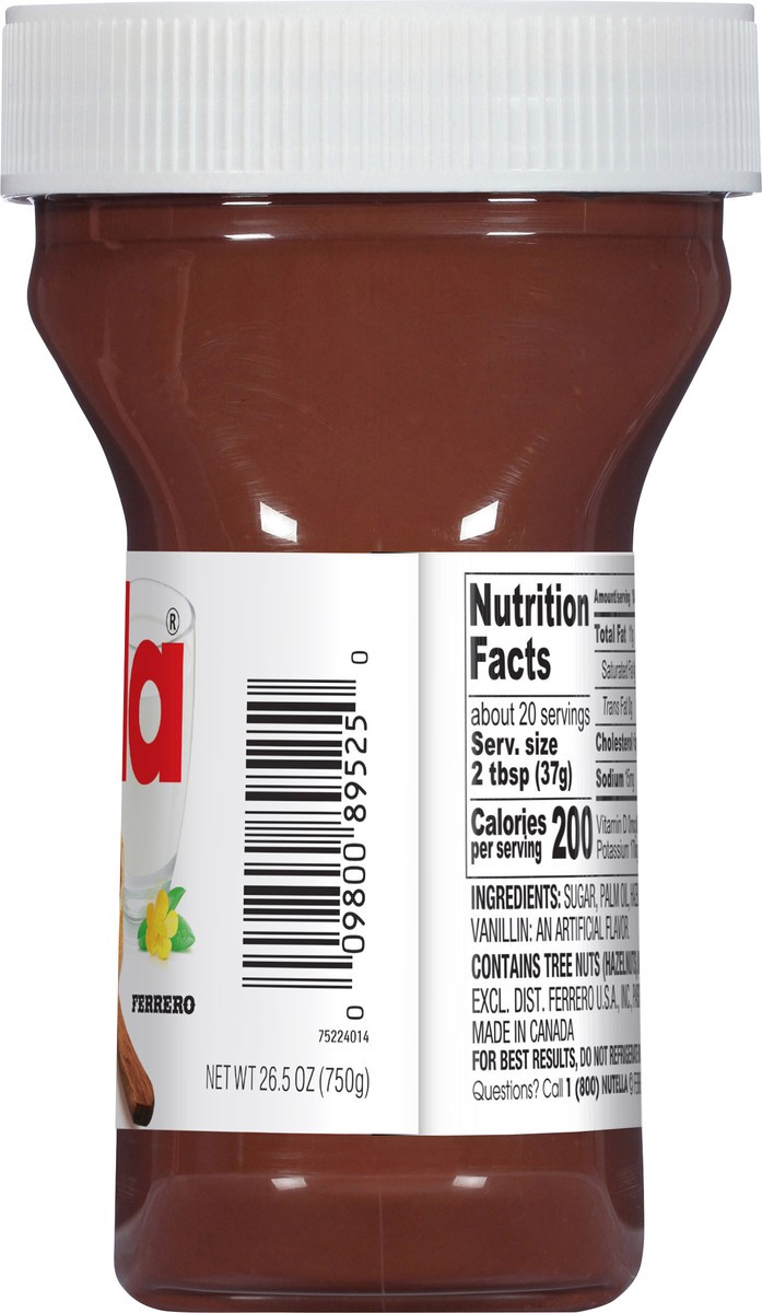 slide 4 of 7, Nutella Hazelnut Spread with Cocoa 26.5 oz, 26.5 oz