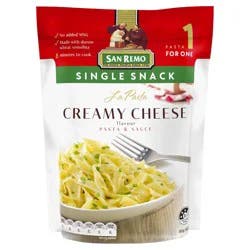 San Remo Single Snack Creamy Cheese Pasta & Sauce