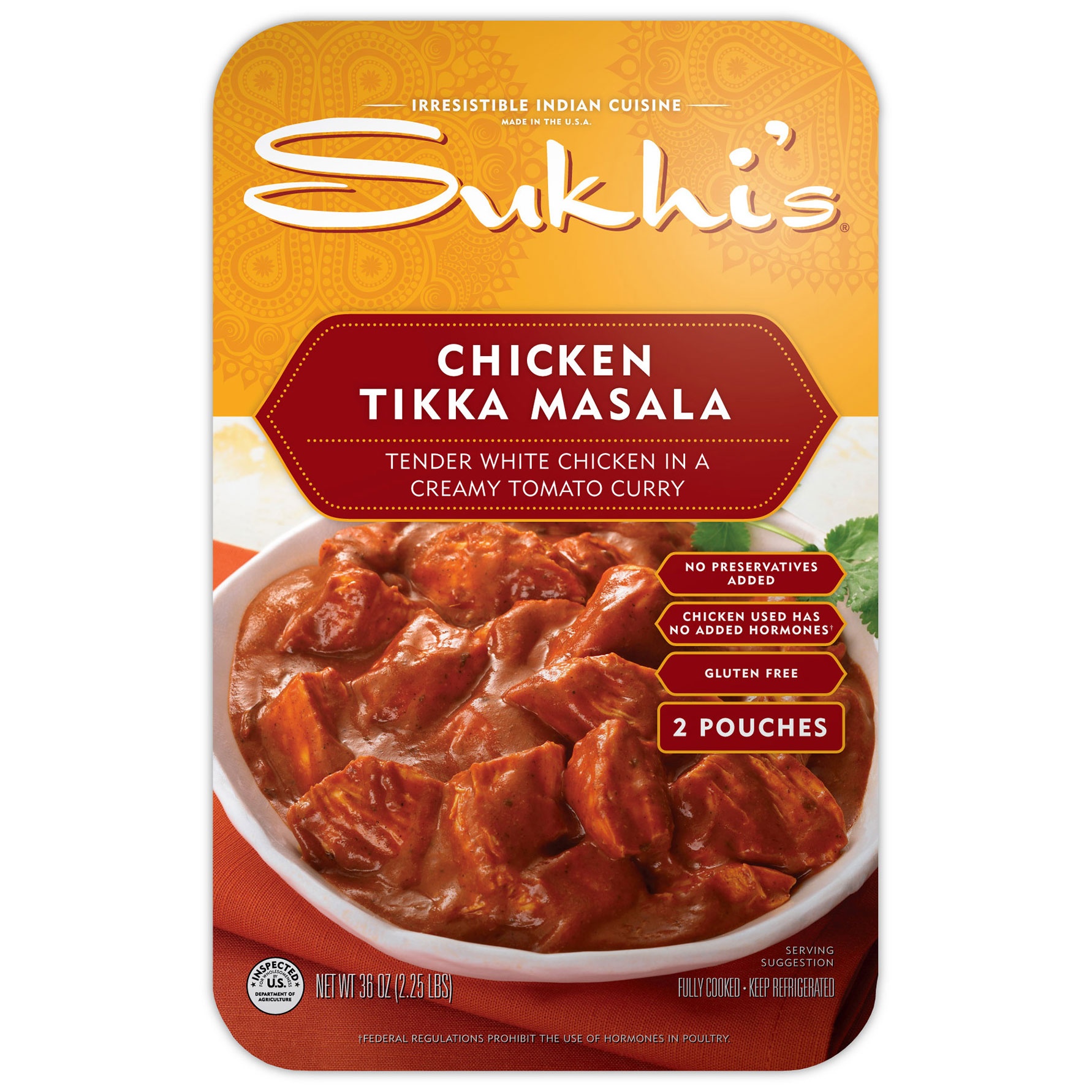 slide 1 of 2, Sukhi's Chicken Tikka Masala, 