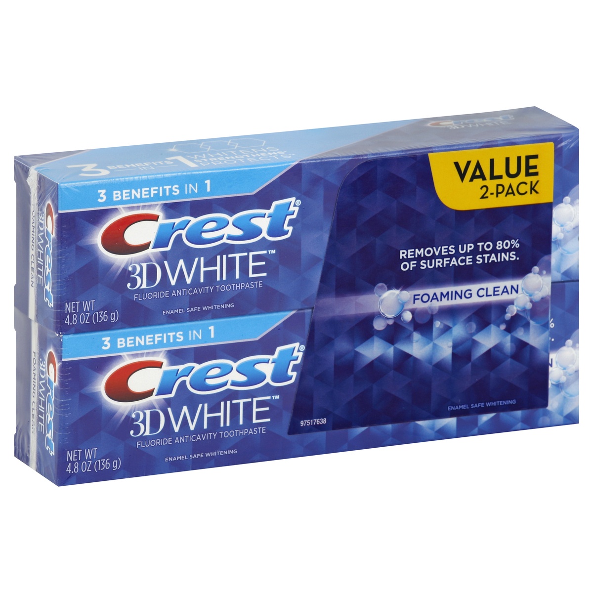 slide 1 of 1, Crest Toothpaste, 2 ct