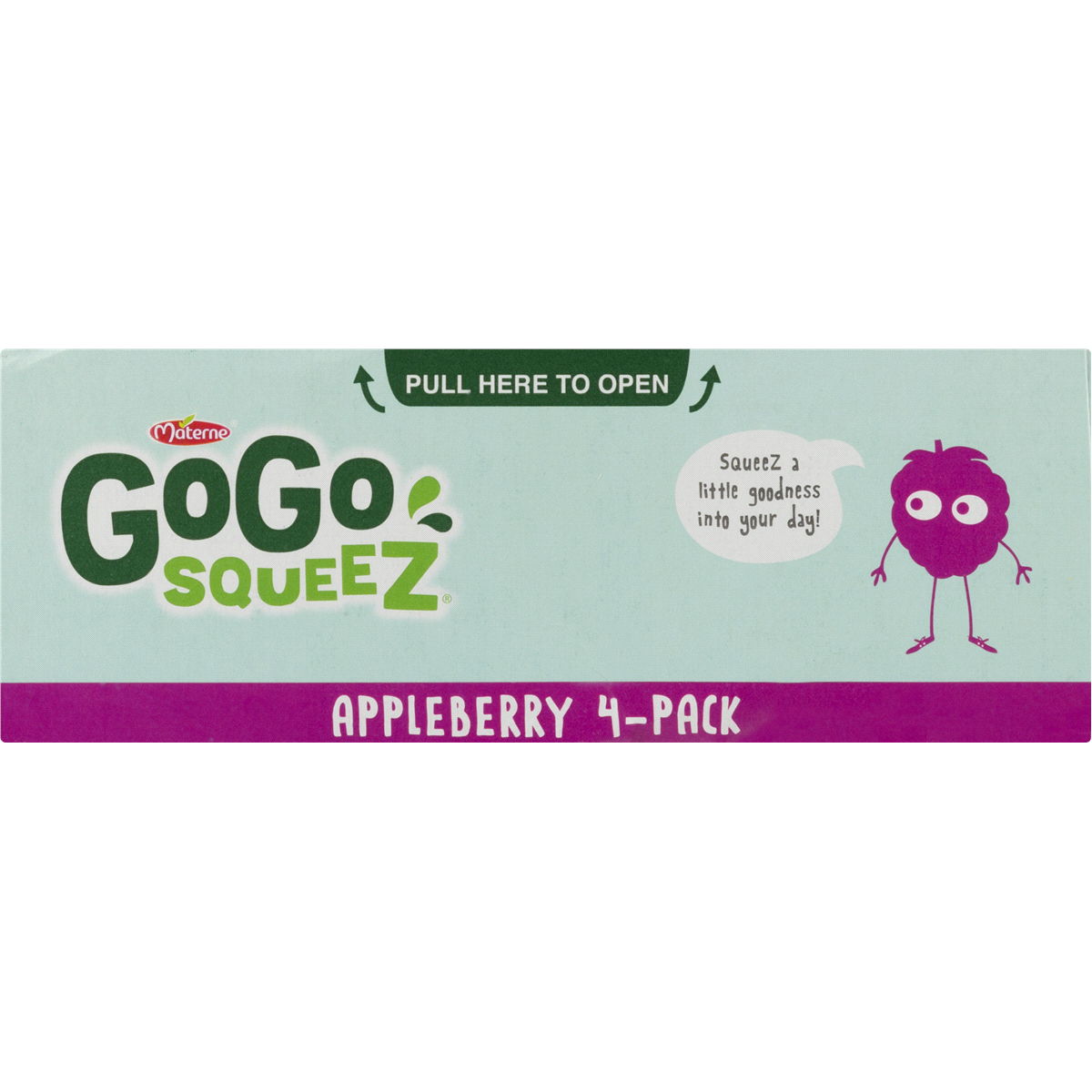 slide 3 of 6, GoGo squeeZ Applesauce On The Go Apple Berry Pouches, 4 ct; 3.2 oz