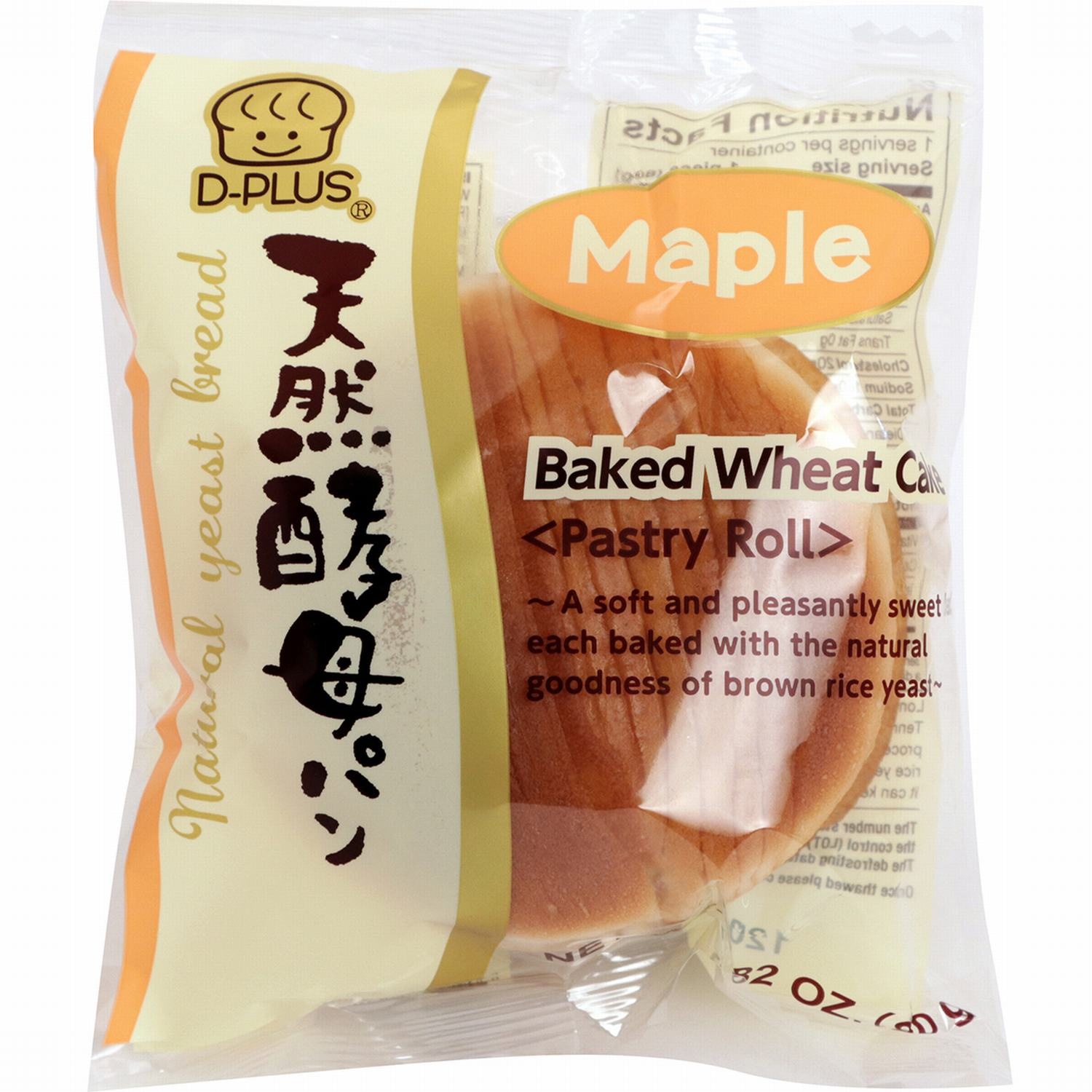 slide 1 of 1, D-Plus Maple Pastry Roll, 2.82 oz