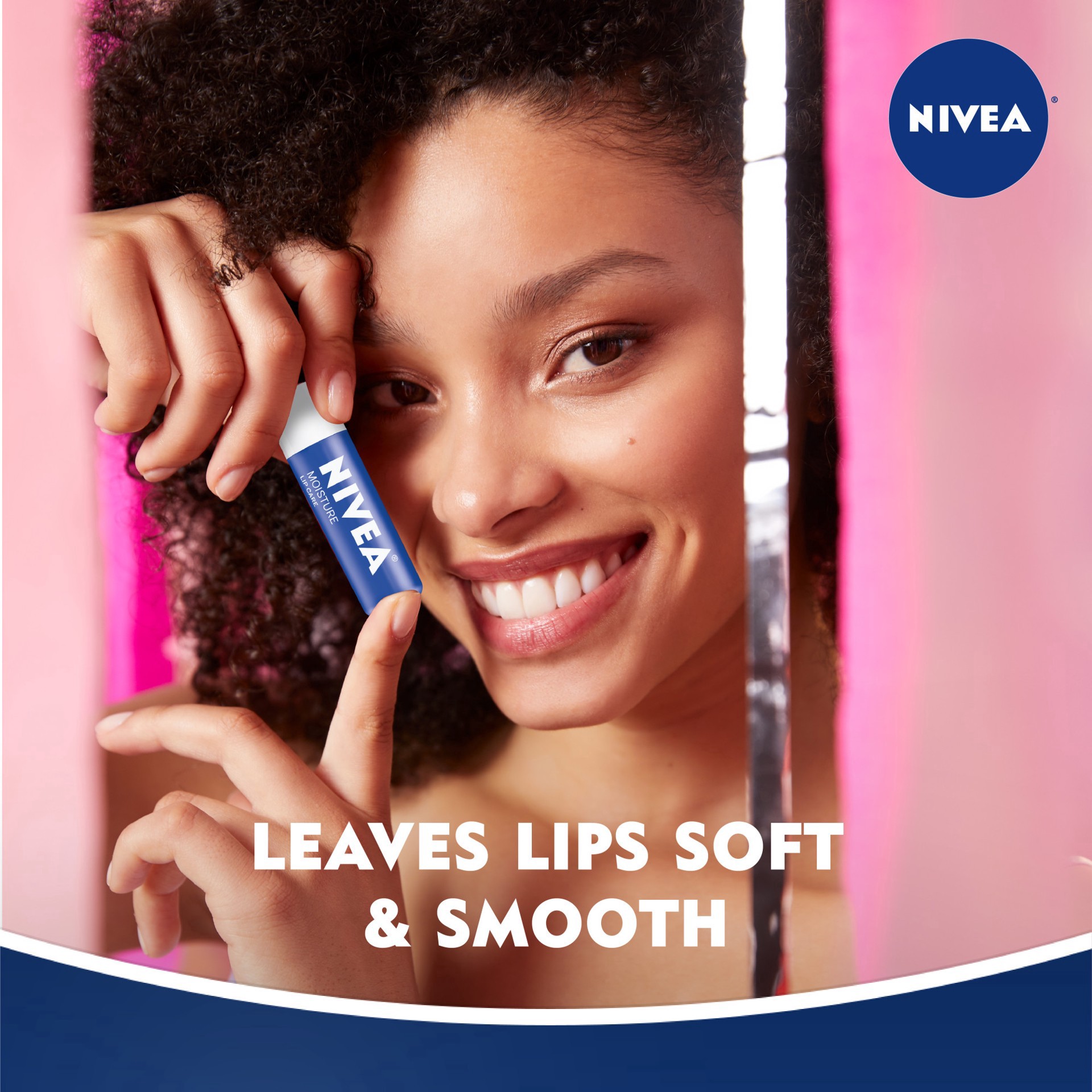 slide 3 of 4, Nivea Moisture Lip Care, 17 oz