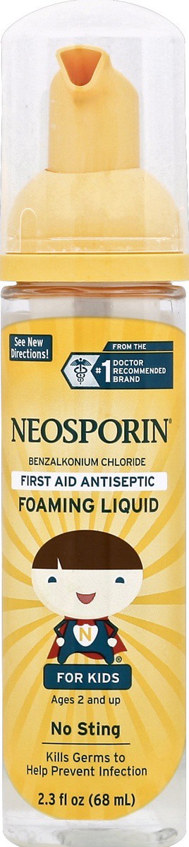 slide 2 of 7, Neosporin First Aid Antiseptic, 2.30 fl oz