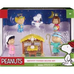 Peanuts Christmas Nativity Figure Set