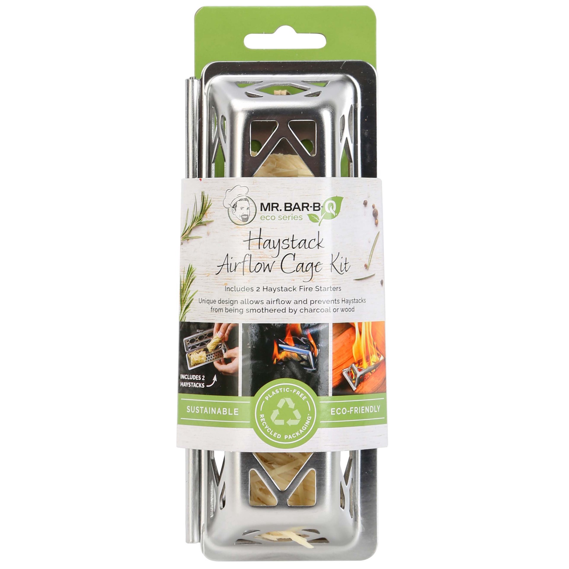 slide 1 of 1, Mr. Bar-B-Q Eco Series Haystack Airflow Cage Kit, 1 ct