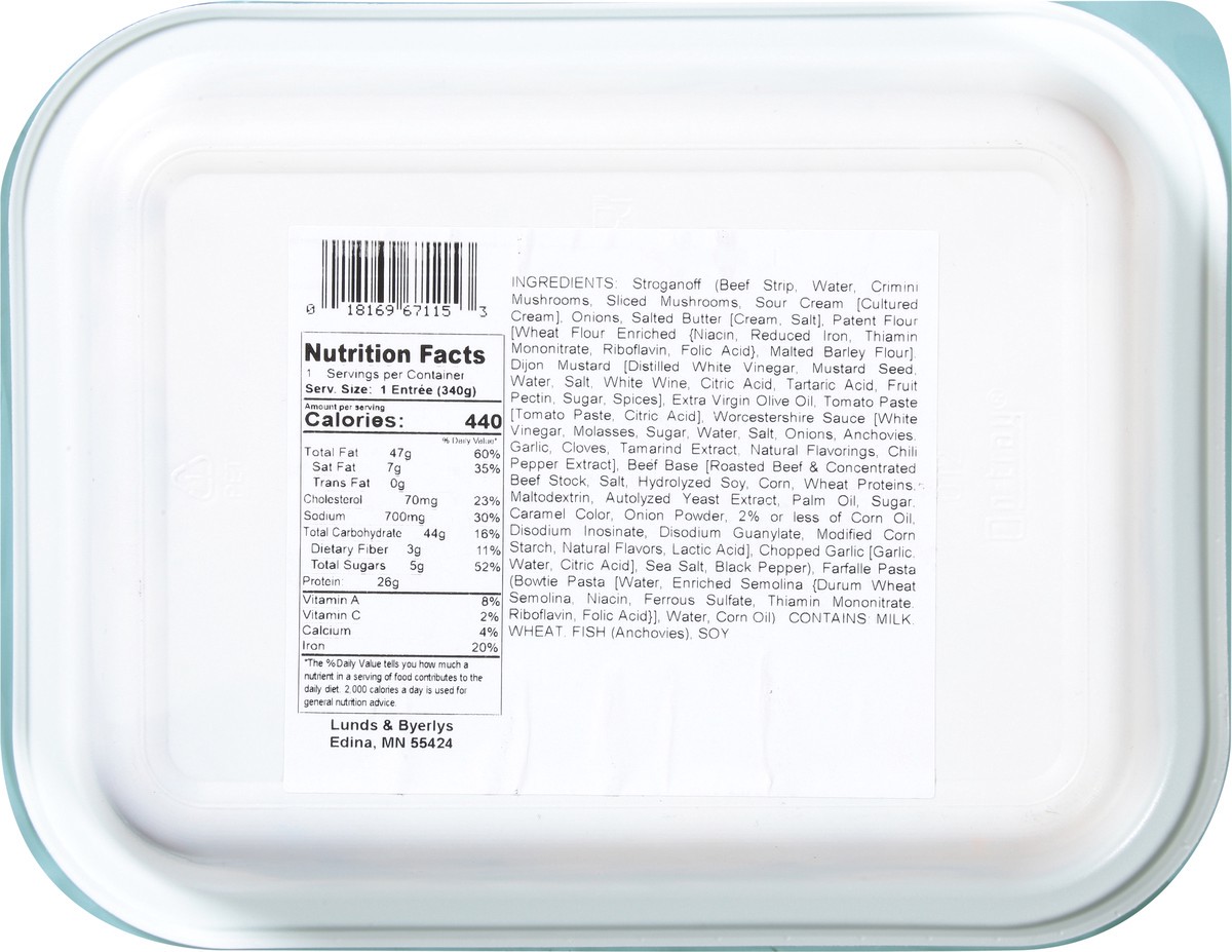 slide 4 of 9, Lunds & Byerlys Beef Stroganoff 12.0 oz, 12 oz