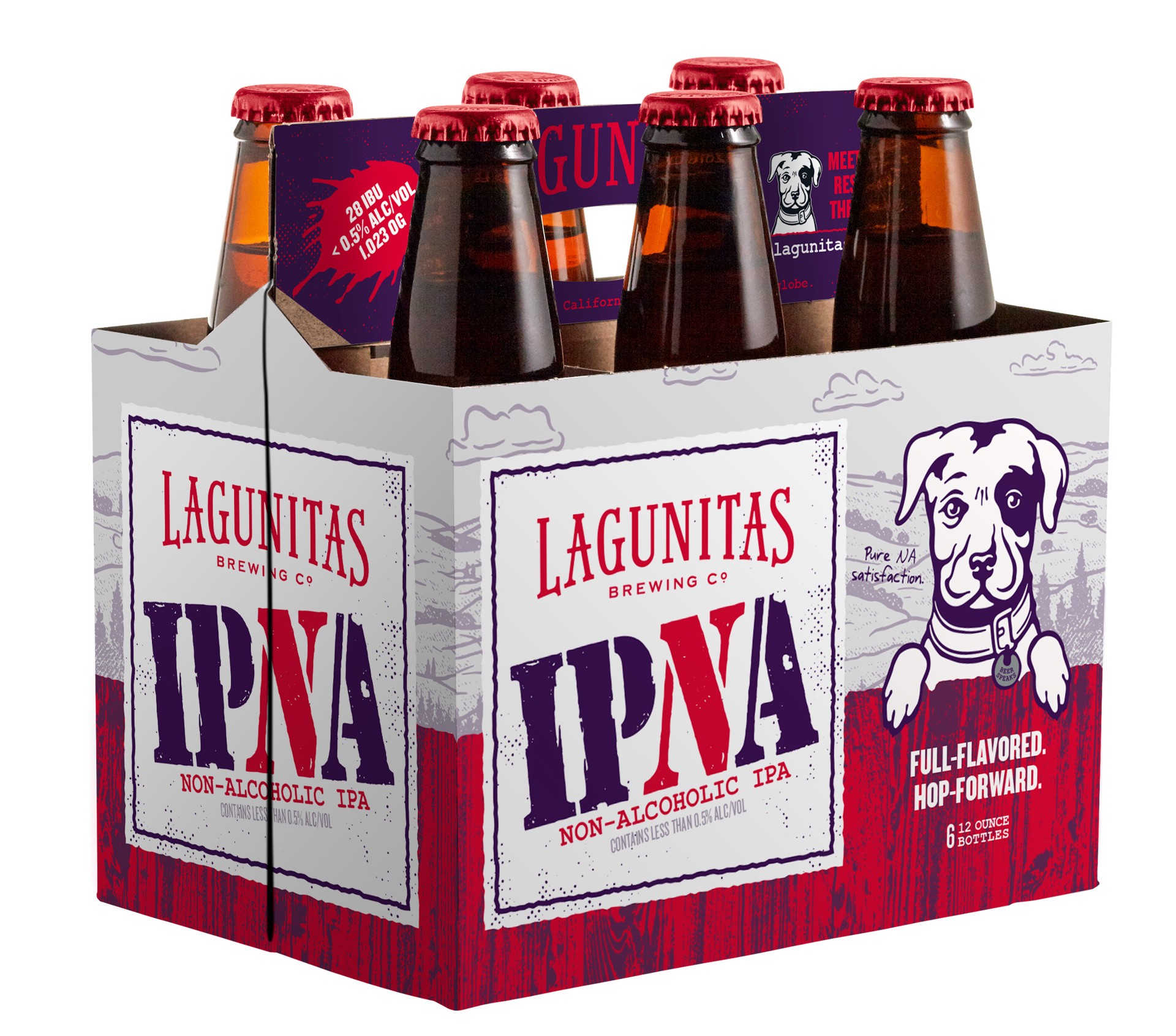 slide 3 of 5, Lagunitas IPNA, 6 Pack, 12 fl. oz. Bottles, 1 ct