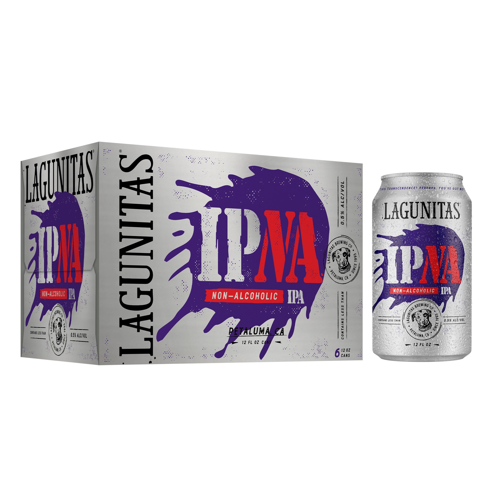 slide 1 of 5, Lagunitas IPNA, 6 Pack, 12 fl. oz. Cans, 1 ct