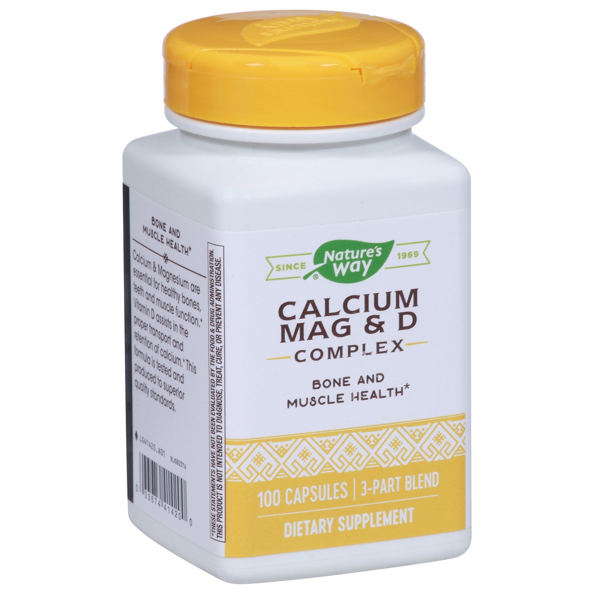 slide 4 of 9, Nature's Way Calcium Mag & D Complex 100 Capsules, 100 ct