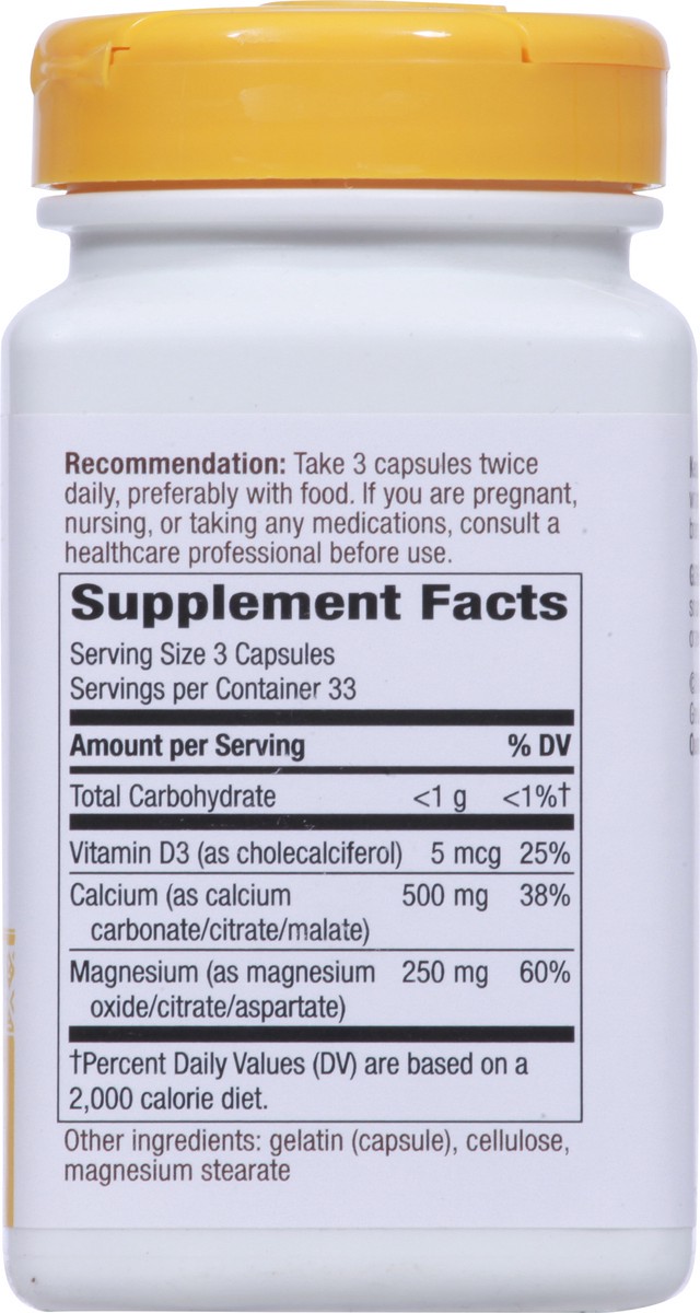 slide 2 of 9, Nature's Way Calcium Mag & D Complex 100 Capsules, 100 ct