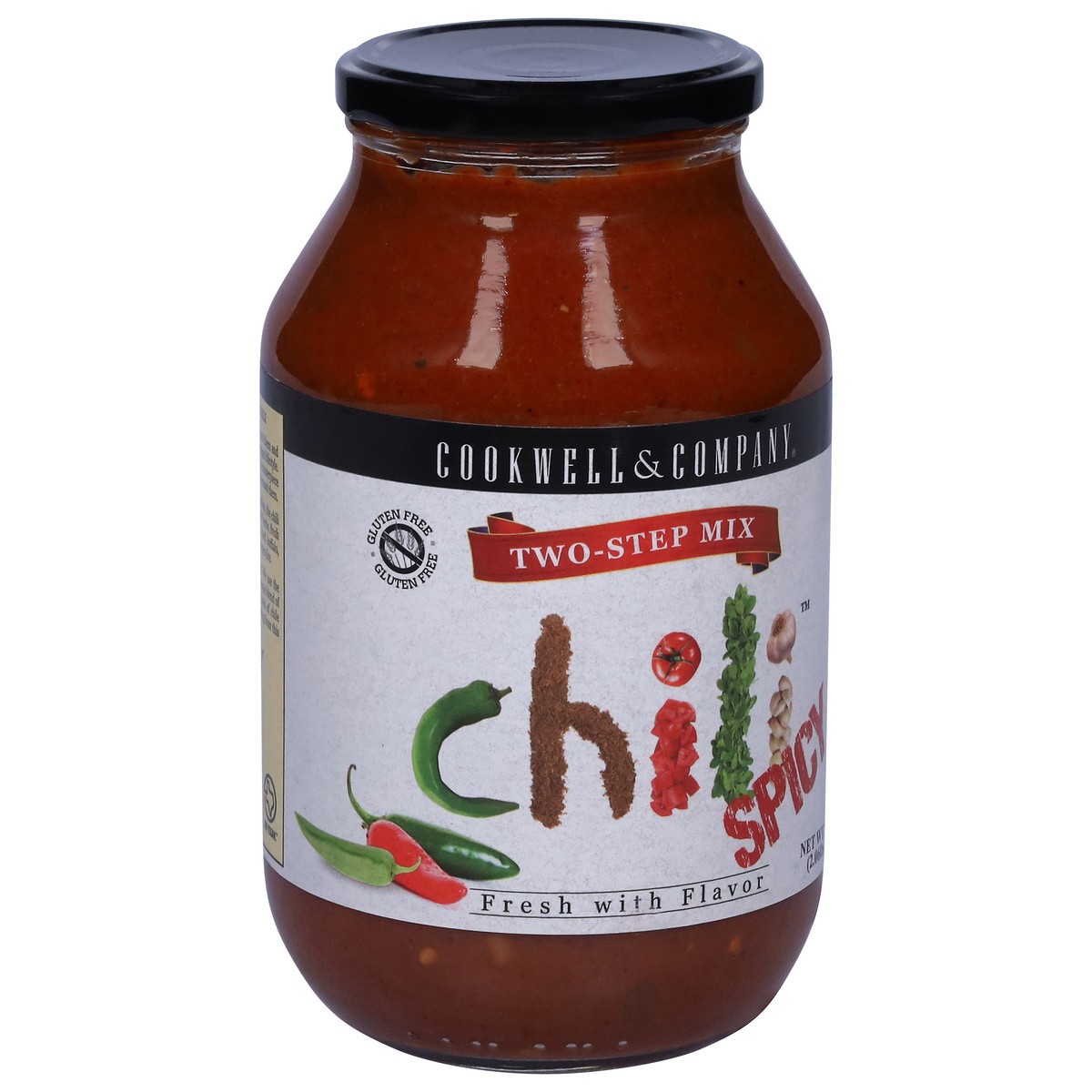 slide 6 of 14, Cookwell & Company Two-Step Mix Spicy Chili 33 oz, 33 oz