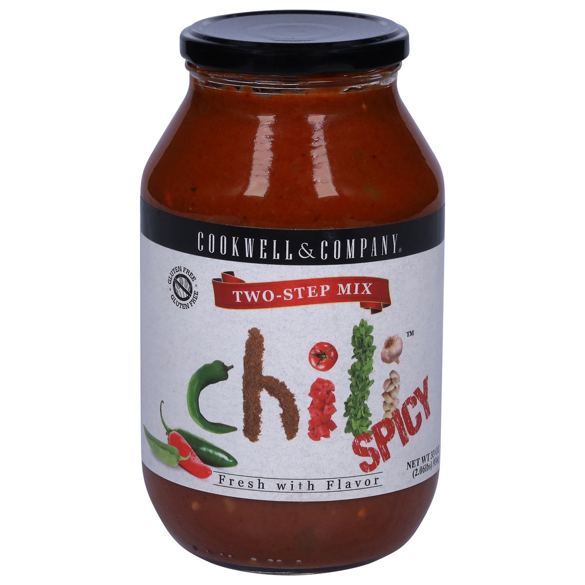 slide 4 of 14, Cookwell & Company Two-Step Mix Spicy Chili 33 oz, 33 oz