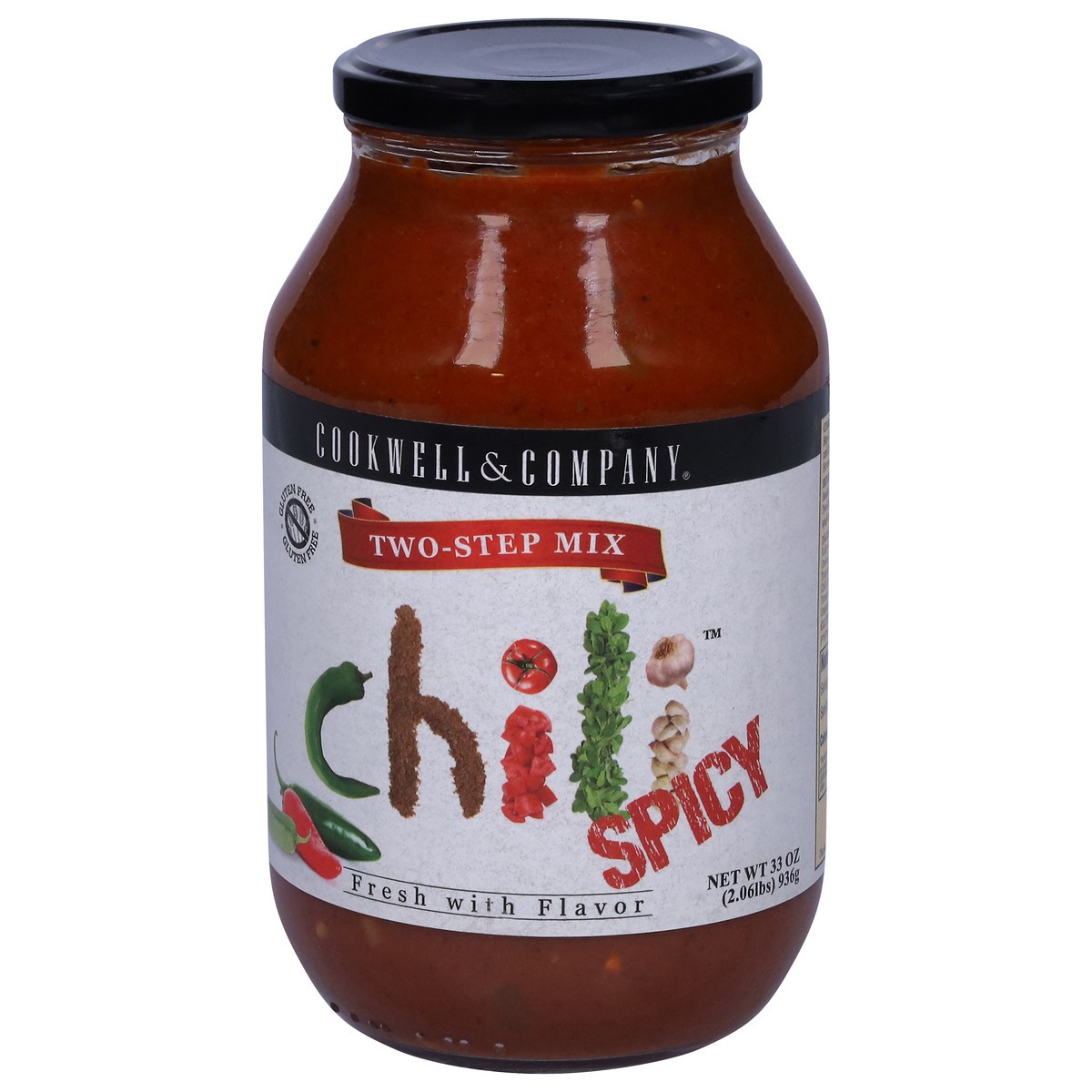 slide 3 of 14, Cookwell & Company Two-Step Mix Spicy Chili 33 oz, 33 oz