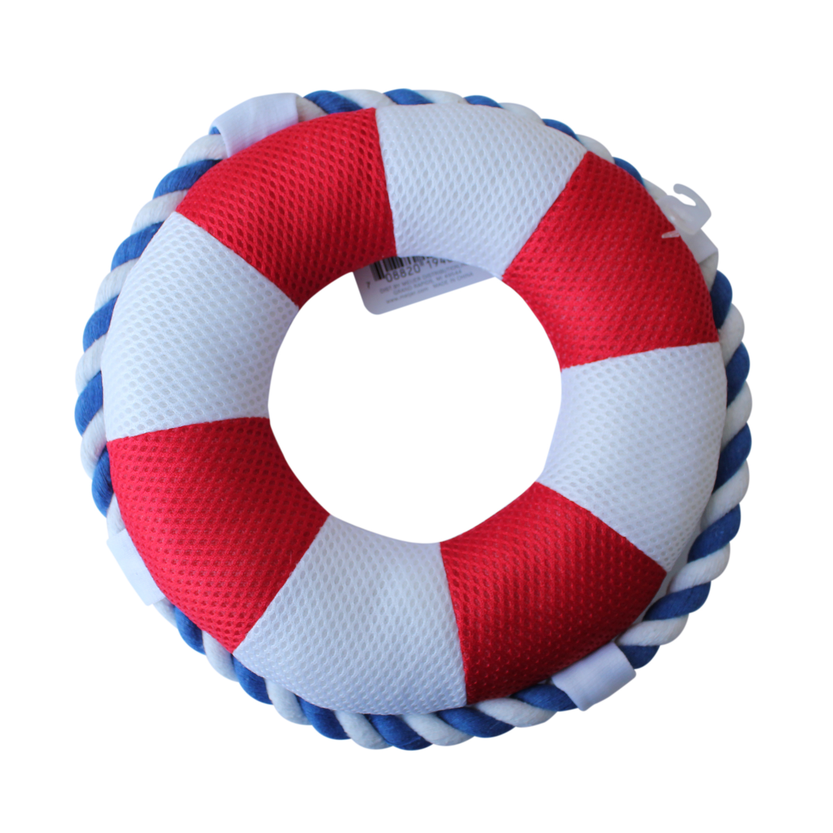 slide 2 of 2, Meijer MJR LIFE BUOY PLUSH ROPE DOG TOY, 1 ct