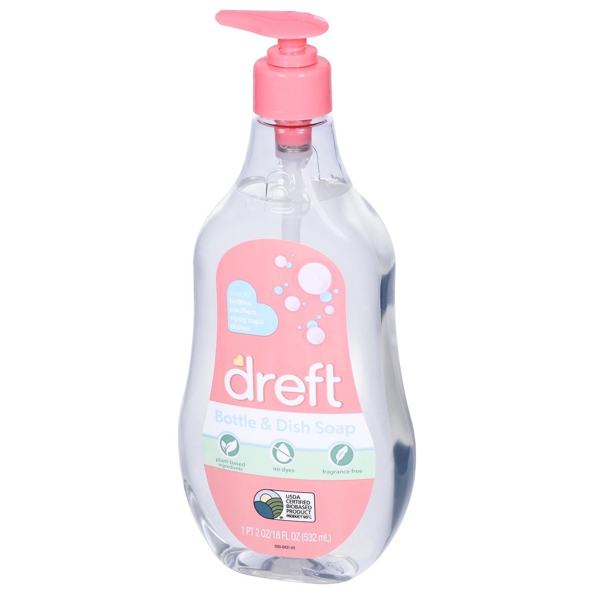 slide 4 of 12, Dreft Bottle And Dish Soap, 18 oz