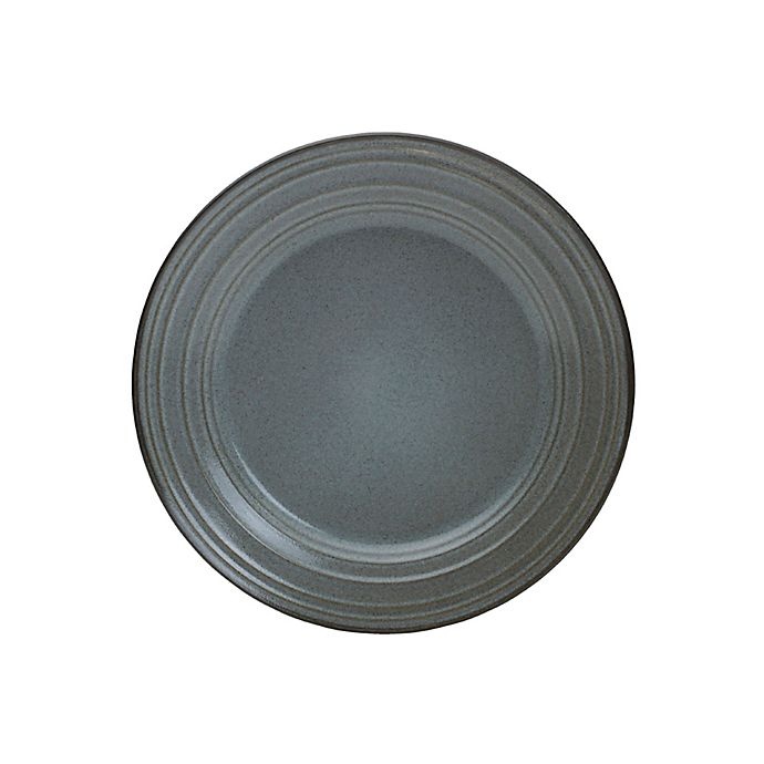 slide 1 of 1, Mikasa Swirl Speckle Salad Plate - Graphite, 1 ct