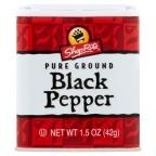 slide 1 of 1, ShopRite Ground Black Pepper, 1.5 oz