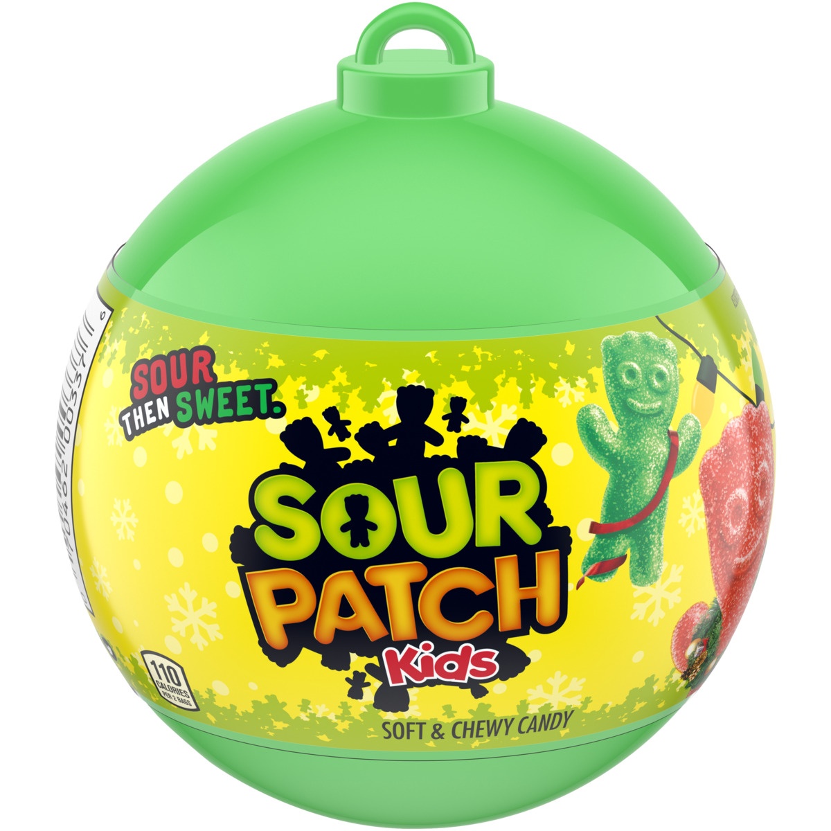 slide 1 of 9, Sour Patch Kids Candy Ornament, 1 oz