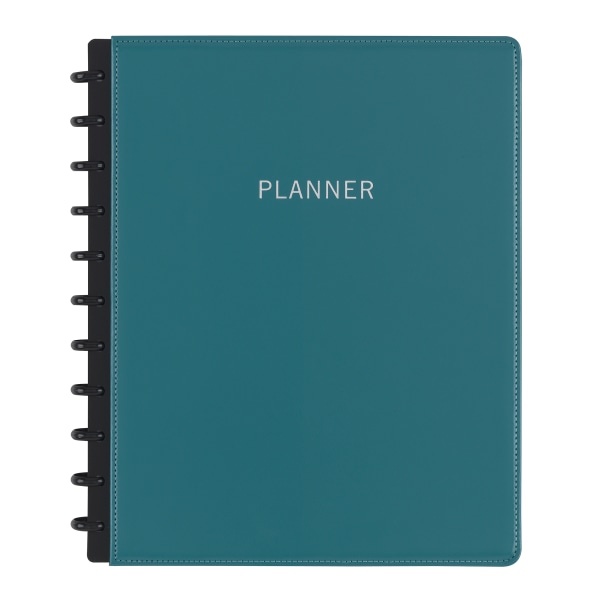 slide 1 of 4, TUL Discbound Monthly Planner Starter Set, Letter Size, Teal, January To December 2021, TULltplnr-Ry-Tl, 1 ct