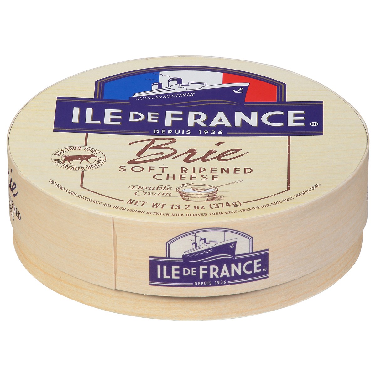 slide 1 of 3, Ile de France Double Cream Brie 13.2 oz, 13.2 oz