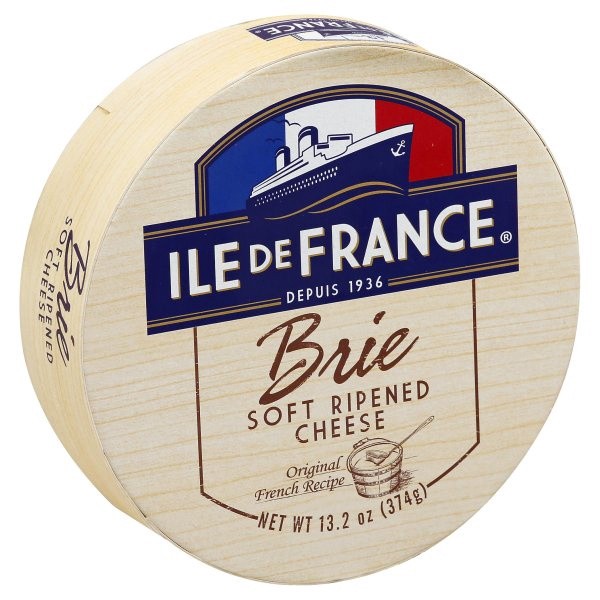 slide 1 of 3, Ile de France Brie, 13.2 oz