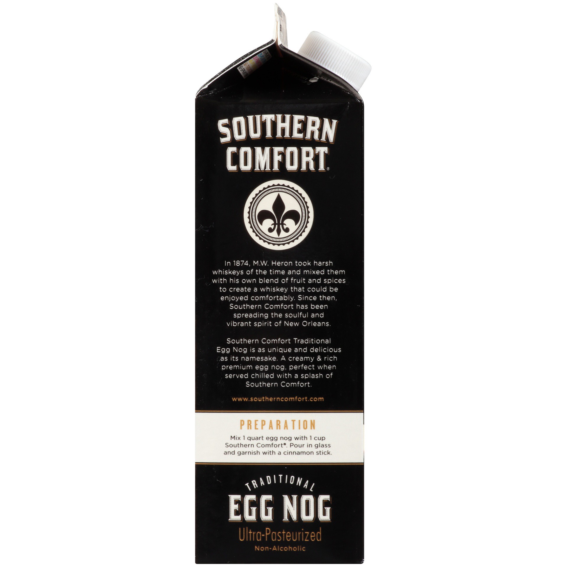 slide 4 of 8, Southern Comfort Ultrapasteurized Traditional Egg Nog, 32 fl oz