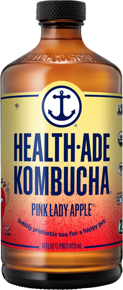 slide 3 of 4, Health-Ade Pink Lady Apple, 16 fl oz