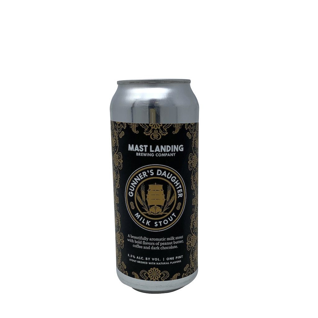 slide 1 of 1, Mast Landing Brewing Company Gunners Daughter Milk Stout, Single, 16 fl oz