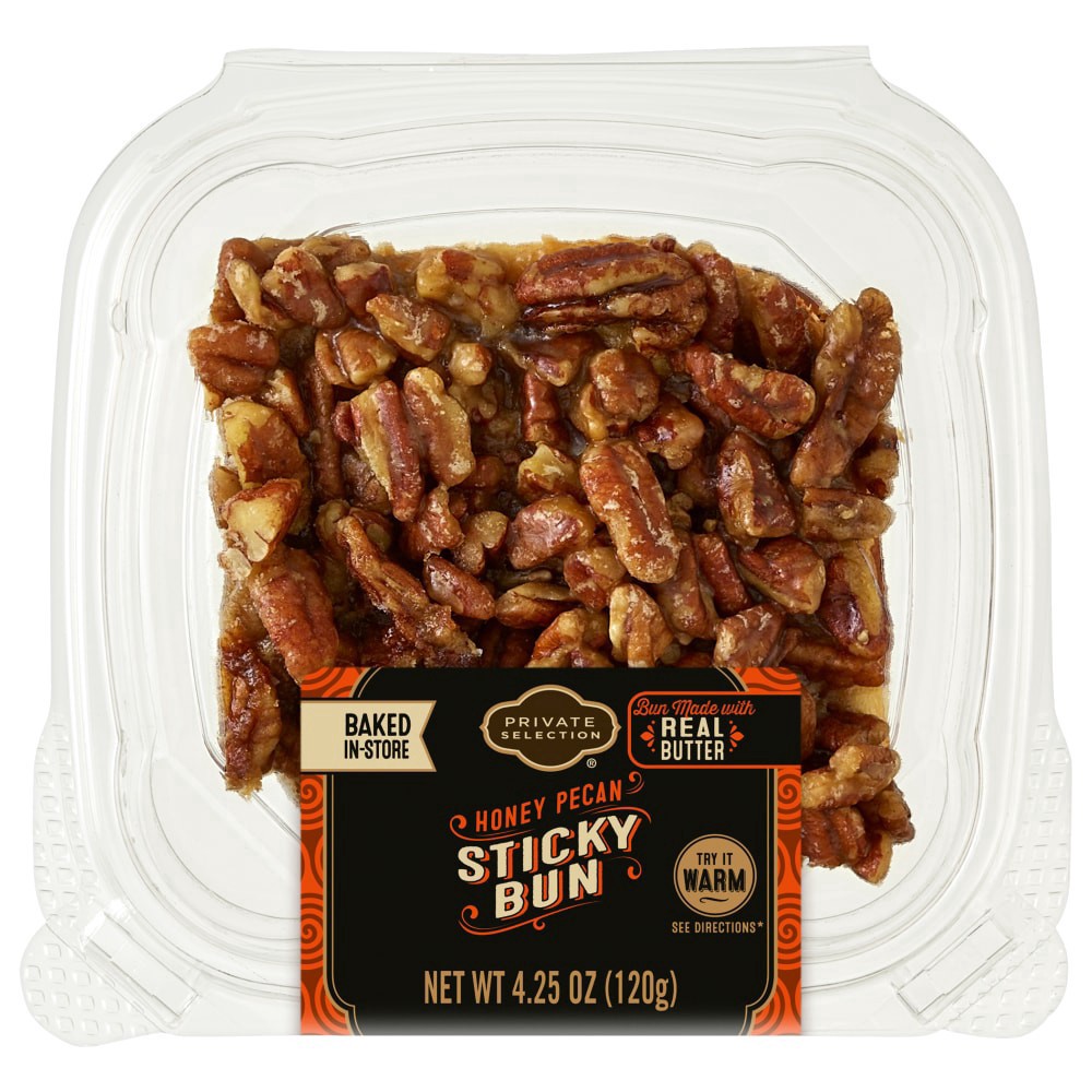 slide 2 of 3, Private Selection® Honey Pecan Sticky Bun, 4.25 oz